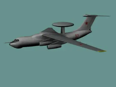 A50 Mainstay Low-poly 3D model