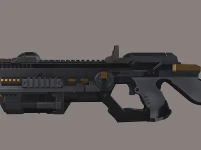 Thunder Guard Low-poly 3D model