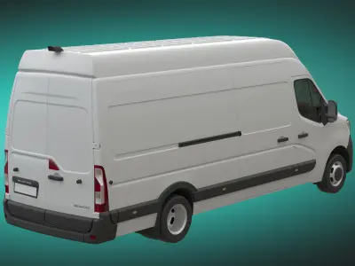 Renault Master 2020 PanelVan MAXI L4H3 RWD 3D model