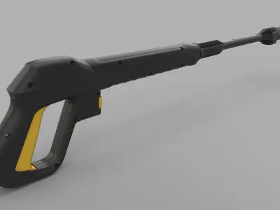 Power Pressure Washer Spray Gun 3D model