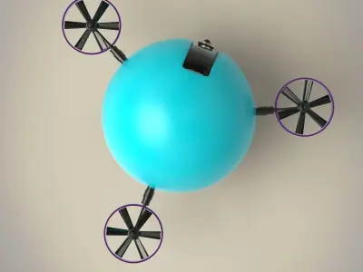 Spy drone 3D model