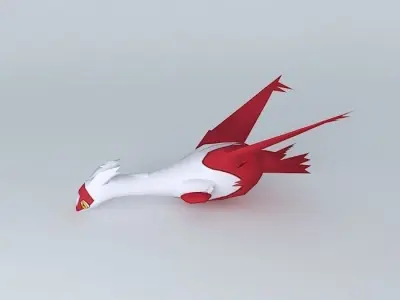 Latias bird Free 3D model