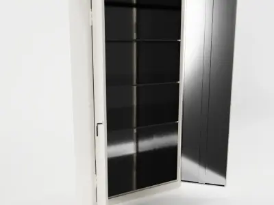 Industrial Metal Cabinet 3D model purchase