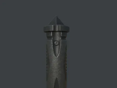 M48 Cyclone Low-poly 3D model