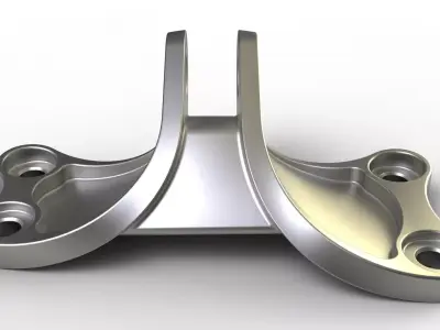 Butterfly Bracket II  Free 3D model