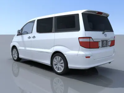 Toyota Alphard Free 3D model
