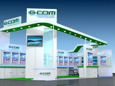 Exhibition - Area -10X5-3DMAX2009-015 3D model