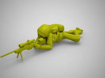 Toy Soldiers 3D print model