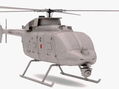 Fire Scout MQ-8C 3D model