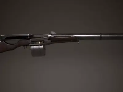 Huot Automatic Rifle 3D model