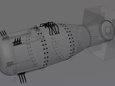Nuclear Bomb 3D model purchase