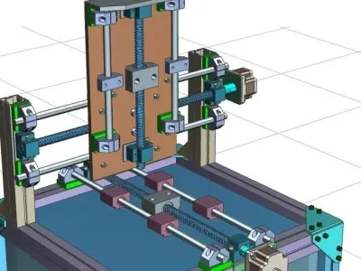 CNC Machine Free 3D model buy