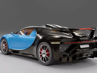 Bugatti chirin 3D model