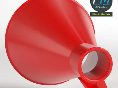 Acoustic megaphone 2 3D model
