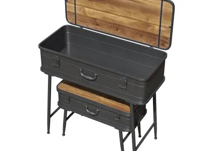 Krish Nesting Tables set 3D model