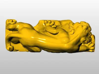 Tiger Free 3D print model