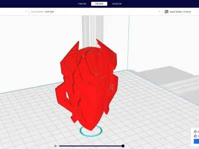 sci-fi fantasy shield 3D print model purchase