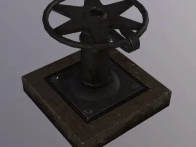 Valve  Low-poly 3D model by Dannou