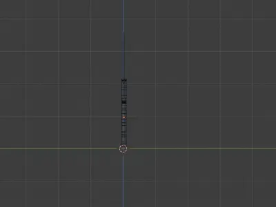Low Poly Combat Knife Free low-poly 3D model buy