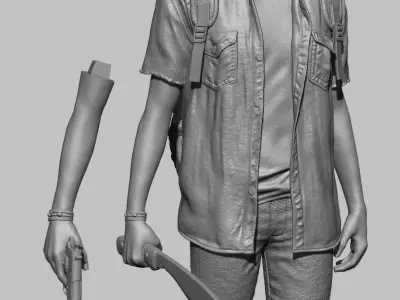The Last of Us Part II 3D print model