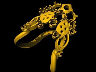 vanki Ring 3dm file 3D print model