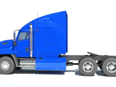 Blue Truck 3D model