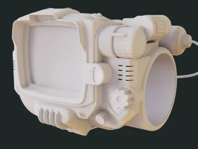 Pip Boy - Fallout 3D model
