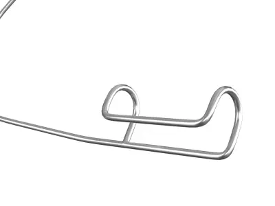 Barraquer Wire Speculum PBR Low-poly 3D model