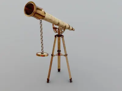 Telescope 3D model