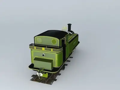 Eco Rail N/Gauge LYN PODDLEY Old Steam Days Free 3D model