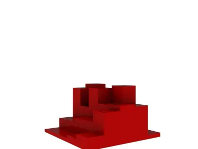 Audio Reactor Maya 3D Templete Free 3D model