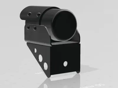 Tender Back Headlight Live Steam 3D Print 3D print model