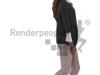 Tiffany Animated 001 Walking