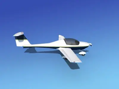 Daimond DA-20 Katana V06 3D model