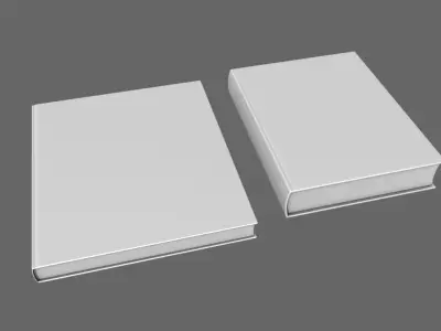 Books Mags 3D model