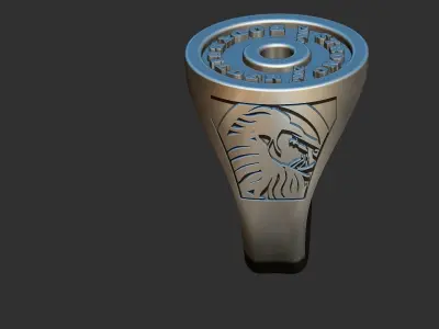 Weight Plate Ring - Anel Anilha 3D print model