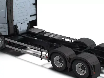 Volvo FH Rigid 6x4 2026 3D model