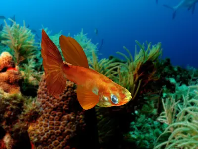 Guppy Fish 3D model
