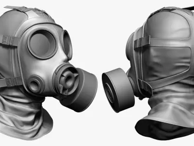  Police Special Force Officer Zbrush 