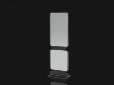 Outdoor Advertising Stand V11 3D model