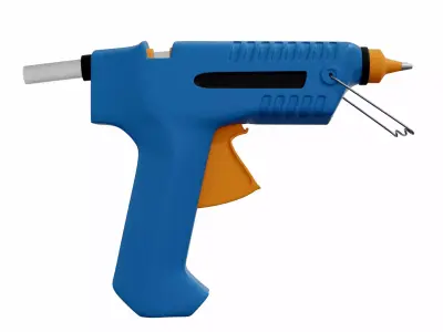 Glue Gun 3D model buy