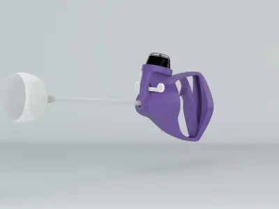 Mystic Vacuum baby Low-poly 3D model