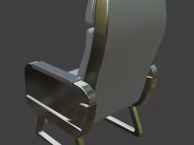 airplane chair 3D model order