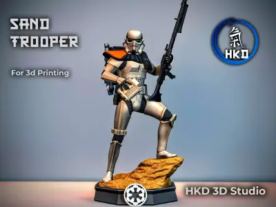 Sand trooper Fan Art - Star Wars 3D print model