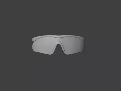 SwissEye Raptor ballistic glasses  3D model