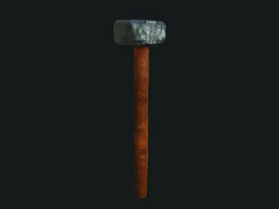Sledge Hammer 3D model purchase
