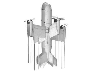 Octopus 100 interceptor drone 3D model