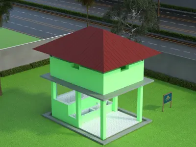 Overhead Tank Design 3D print model