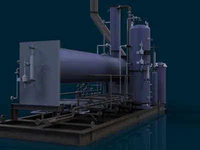 Regenaration skid Free 3D model