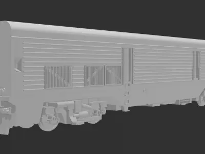 MTA LIRR EMD DM30AC Diesel-Electric Locomotive 3D print model